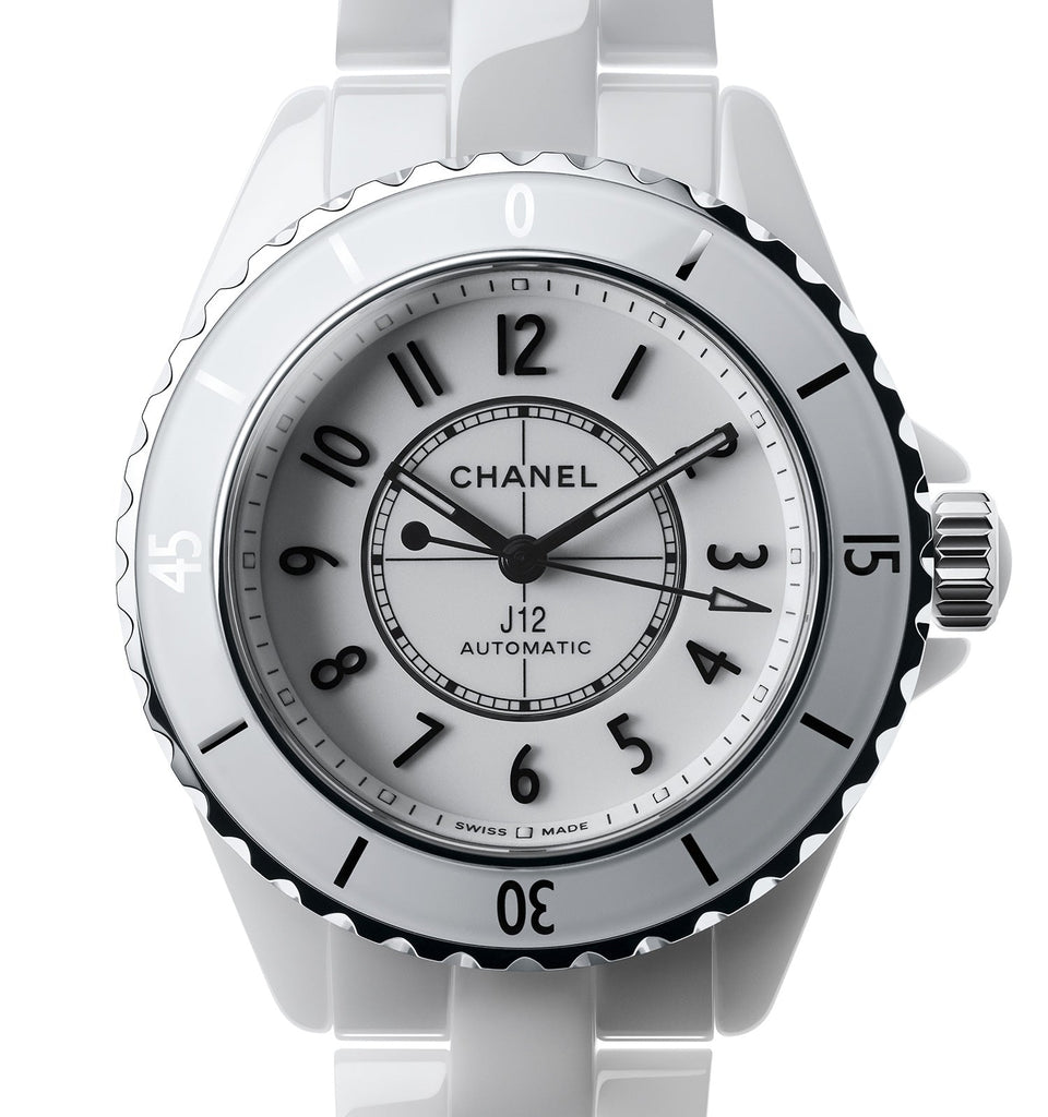 Chanel J12 Quartz White Dial White Steel Strap Watch for Women - J12 H5698 Buy Now By Chanel