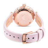 Emporio Armani Gianni T-Bar Quartz Rose Gold Dial Pink Leather Strap Watch For Women - AR11001 Buy Now By Emporio Armani