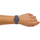 Michael Kors Parker Chronograph Blue Dial Blue Steel Strap Watch For Women - MK6418 Buy Now By Michael Kors