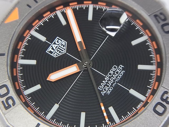 Tag Heuer Aquaracer Calibre 5 Bamford Limited Edition Black Dial Grey Steel Strap Watch for Men - WAY208C.FC6383 Buy Now By Tag Heuer