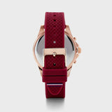 Tommy Hilfiger Haven Quartz White Dial Red Rubber Strap Watch For Women - 1782200 Buy Now By Tommy Hilfiger