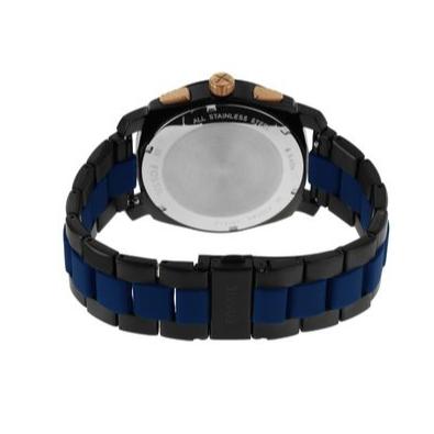 Fossil Machine Chronograph Black Dial Two Tone Steel Strap Watch for Men - FS5164 Buy Now By Fossil