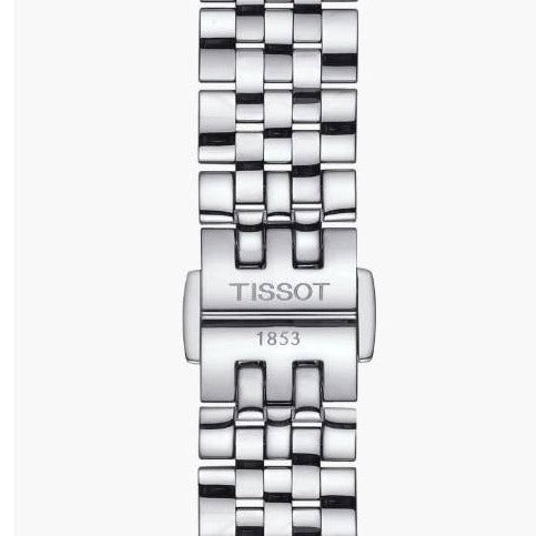 Tissot Le Locle Automatic Diamonds Mother of Pearl Dial Silver Steel Strap Watch For Women - T006.207.11.116.00 Buy Now By Tissot