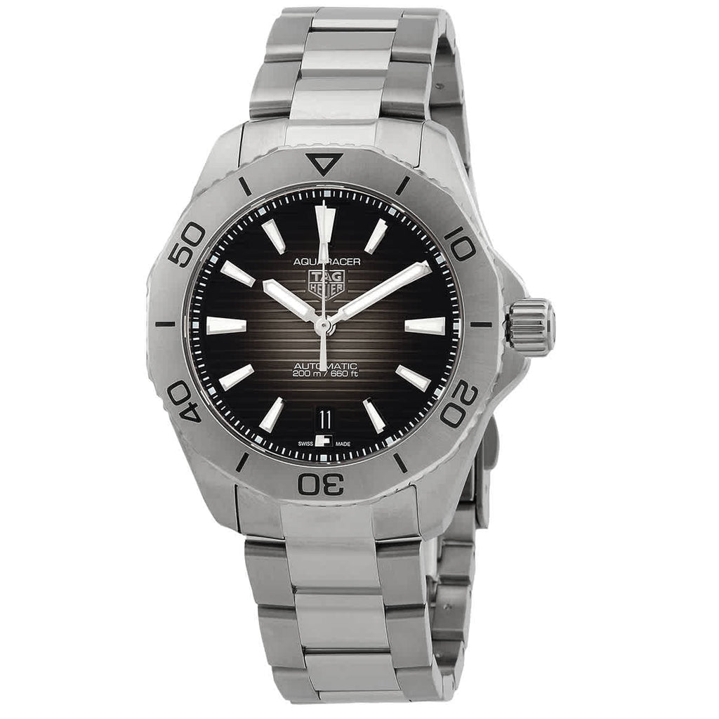 Tag Heuer Aquaracer Professional 200 Automatic Black Dial Silver Steel Strap Watch for Men - WBP2110.BA0627 Buy Now By Tag Heuer