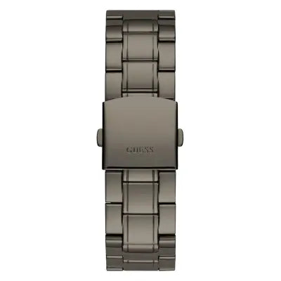 Guess Hendrix Chronograph Gunmetal Dial Gunmetal Steel Strap Watch for Men - W1309G3 Buy Now By Guess