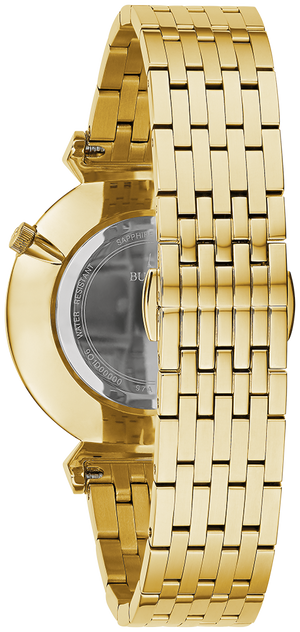 Versace V-Twist Black Dial Gold Mesh Bracelet Watch for Women - VELS00819 Buy Now By Versace