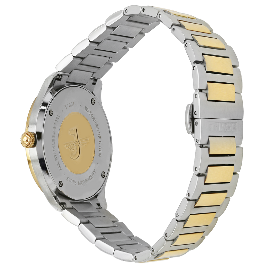 Salvatore Ferragamo Sapphire Silver Dial Two Tone Steel Strap Watch for Men - SFHP00520 Buy Now By Salvatore Ferragamo