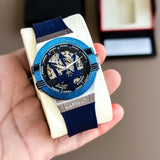 Maserati Potenza Automatic Skeleton Dial Blue Rubber Strap Watch For Men - R8821108035 Buy Now By Maserati
