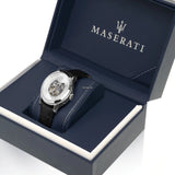 Maserati Epoca Automatic Skeleton Mechanical Silver Dial Watch For Men - R8821118003 Buy Now By Maserati