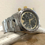 Versace Classic Chronograph Quartz Black Dial Silver Steel Strap Watch For Men - VEV700419 Buy Now By Versace