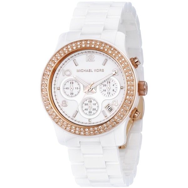 Michael Kors Ceramic White Dial White Steel Strap Watch for Women - MK5269 Buy Now By Michael Kors