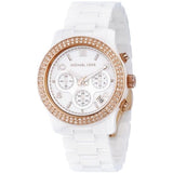 Michael Kors Ceramic White Dial White Steel Strap Watch for Women - MK5269 Buy Now By Michael Kors