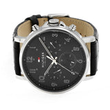Tommy Hilfiger Daniel Black Dial Black Leather Strap Watch for Men - 1710381 Buy Now By Tommy Hilfiger