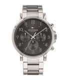 Tommy Hilfiger Chronograph Grey Dial Silver Steel Strap Watch for Men - 1710382 Buy Now By Tommy Hilfiger