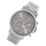 Tommy Hilfiger Chronograph Grey Dial Silver Steel Strap Watch for Men - 1710382 Buy Now By Tommy Hilfiger