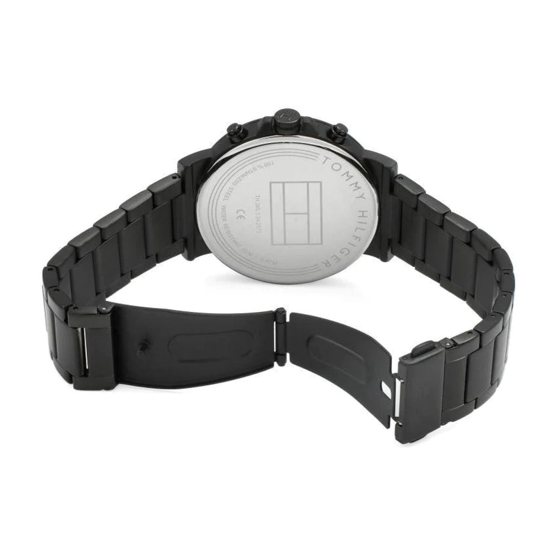 Tommy Hilfiger Daniel Black Dial Black Steel Strap Watch for Men - 1710383 Buy Now By Tommy Hilfiger