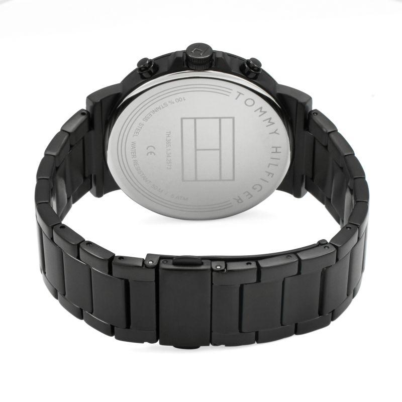 Tommy Hilfiger Daniel Black Dial Black Steel Strap Watch for Men - 1710383 Buy Now By Tommy Hilfiger