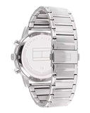 Tommy Hilfiger Evan Chronograph Blue Dial Silver Steel Strap Watch For Men - 1710409 Buy Now By Tommy Hilfiger