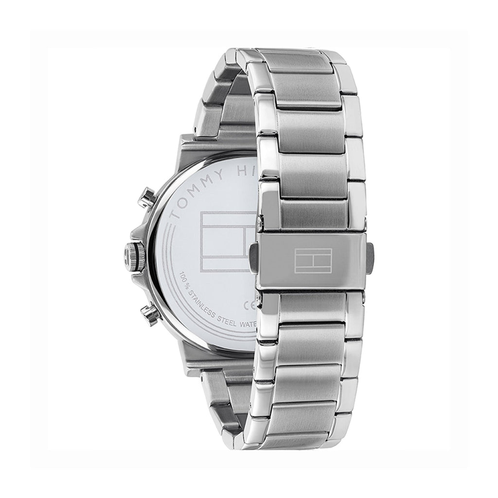 Tommy Hilfiger Daniel Black Dial Silver Steel Strap Watch for Men - 1710413 Buy Now By Tommy Hilfiger