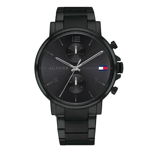 Tommy Hilfiger Daniel Black Dial Black Steel Strap Watch for Men - 1710414 Buy Now By Tommy Hilfiger