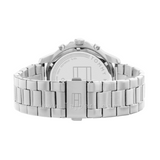 Tommy Hilfiger Henry Chronograph Black Dial Silver Steel Strap Watch For Men - 1710477 Buy Now By Tommy Hilfiger