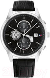 Tommy Hilfiger Weston Chronograph Black Dial Black Leather Strap Watch For Men - 1710502 Buy Now By Tommy Hilfiger