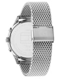 Tommy Hilfiger Weston Chronograph Blue Dial Silver Mesh Bracelet Watch For Men - 1710504 Buy Now By Tommy Hilfiger