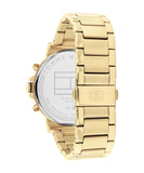 Tommy Hilfiger Tyson Chronograph Gold Dial Gold Steel Strap Watch For Men - 1710611 Buy Now By Tommy Hilfiger