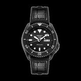 Seiko 5 Sport Automatic Black Dial Black Silicone Strap Watch For Men - SRPD65K3 Buy Now By Seiko
