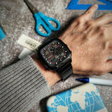 Fossil Retro Analog-Digital Black Dial Black Steel Strap Watch for Men - FS5891 Buy Now By Fossil