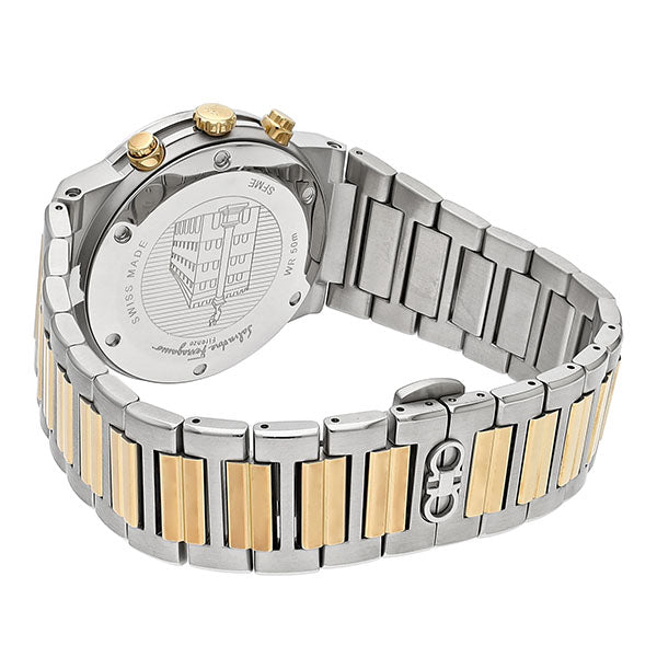 Salvatore Ferragamo Sapphire Chrono Blue Dial Two Tone Steel Strap Watch for Men - SFME00521 Buy Now By Salvatore Ferragamo