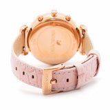 Swarovski Passage Chrono Pink Dial Pink Leather Strap Watch for Women - 5580352 Buy Now By Swarovski