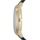 Emporio Armani Chronograph Champagne Dial Green Leather Strap Watch For Men - AR1722 Buy Now By Emporio Armani