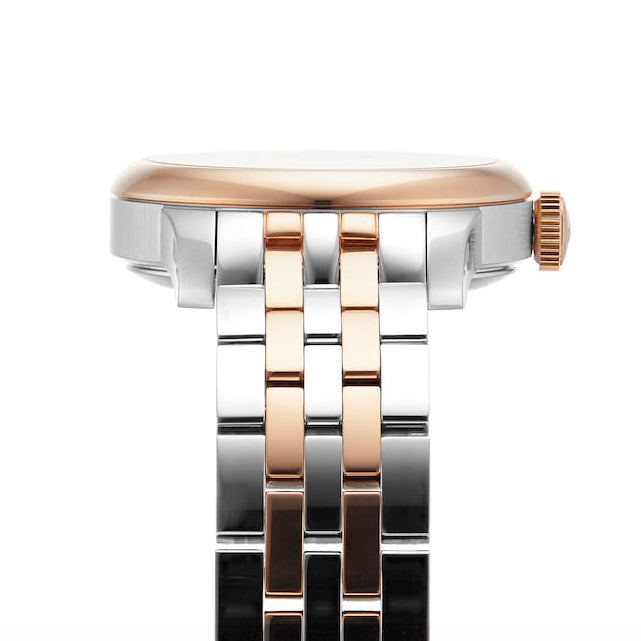 Tissot Le Locle Lady Automatic Diamonds Silver Dial Two Tone Steel Strap Watch For Women - T006.207.22.036.00 Buy Now By Tissot