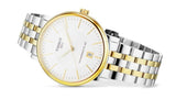 Tissot Carson Premium Powermatic 80 White Dial Two Tone Steel Strap Watch For Men - T122.407.22.031.00 Buy Now By Tissot