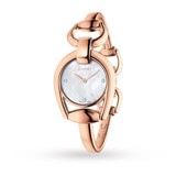 Gucci Horsebit Collection Diamonds Mother of Pearl Dial Rose Gold Steel Strap Watch For Women - YA139508 Buy Now By Gucci