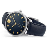 Gucci G Timeless Automatic Blue Dial Black Leather Strap Watch For Men - YA126347 Buy Now By Gucci