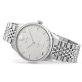 Gucci G Timeless Automatic Silver Dial Silver Steel Strap Watch for Men - YA126354 Buy Now By Gucci