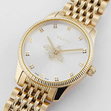 Gucci G Timeless Quartz Mother of Pearl Dial Gold Steel Strap Watch For Women - YA1265021 Buy Now By Gucci
