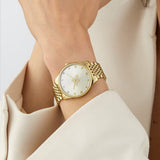 Gucci G Timeless Quartz Silver Dial Gold Steel Strap Watch For Women - YA1264155 Buy Now By Gucci