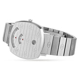 Gucci Grip Quartz Silver Dial Silver Steel Strap Watch For Women - YA157401 Buy Now By Gucci