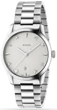 Gucci G Timeless White Dial Silver Steel Strap Watch For Women - YA1264028A Buy Now By Gucci