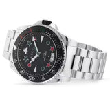 Gucci Dive Quartz Black Dial Silver Steel Strap Watch For Men - YA136221 Buy Now By Gucci