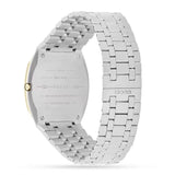 Gucci 25H Quartz Gold Dial Silver Steel Strap Watch for Women - YA163403 Buy Now By Gucci
