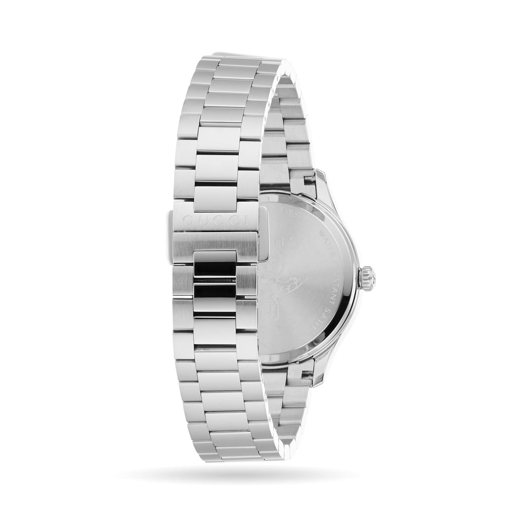 Gucci G Timeless Quartz Turquoise Dial Silver Steel Strap Unisex Watch - YA1265044 Buy Now By Gucci