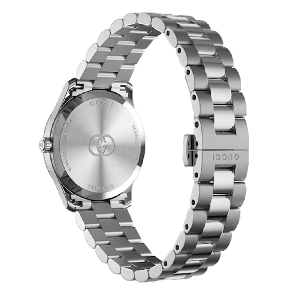 Gucci G Timeless Quartz Silver Dial Two Tone Steel Strap Watch for Women - YA1265063 Buy Now By Gucci