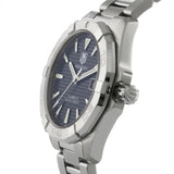 Tag Heuer Aquaracer Automatic Black Dial Silver Steel Strap Watch for Men - WAY2110.BA0928 Buy Now By Tag Heuer
