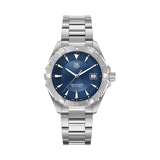 Tag Heuer Aquaracer Quartz Blue Dial Silver Steel Strap Watch for Men - WAY1112.BA0928 Buy Now By Tag Heuer