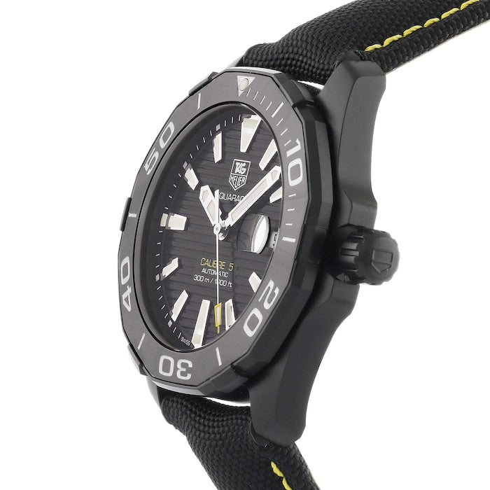 Tag Heuer Aquaracer Black Dial Watch for Men - WAY218A.FC6362 Buy Now By Tag Heuer