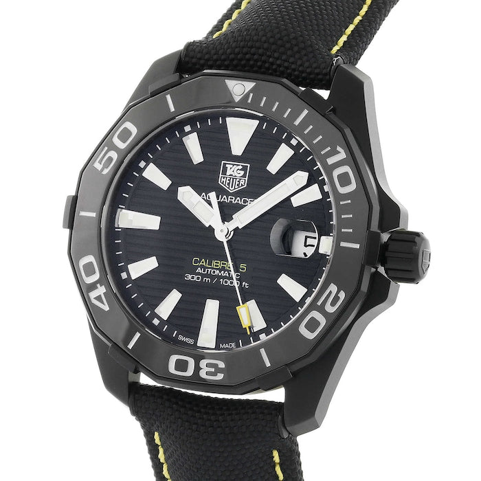 Tag Heuer Aquaracer Black Dial Watch for Men - WAY218A.FC6362 Buy Now By Tag Heuer